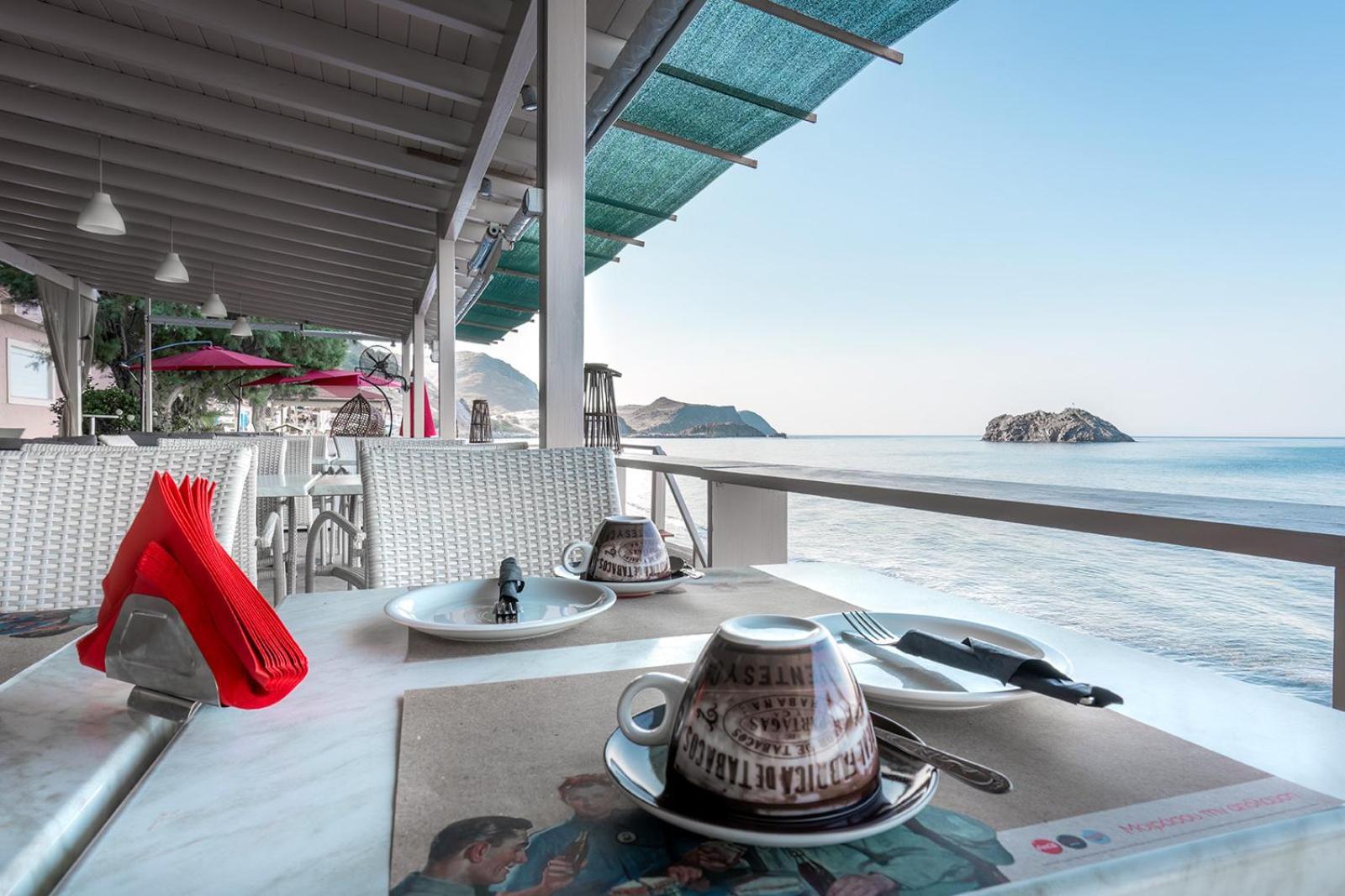 Sappho Hotel Skala Eresou Eksteriør bilde