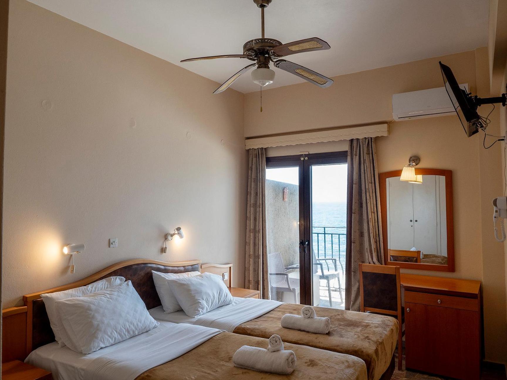 Sappho Hotel Skala Eresou Eksteriør bilde