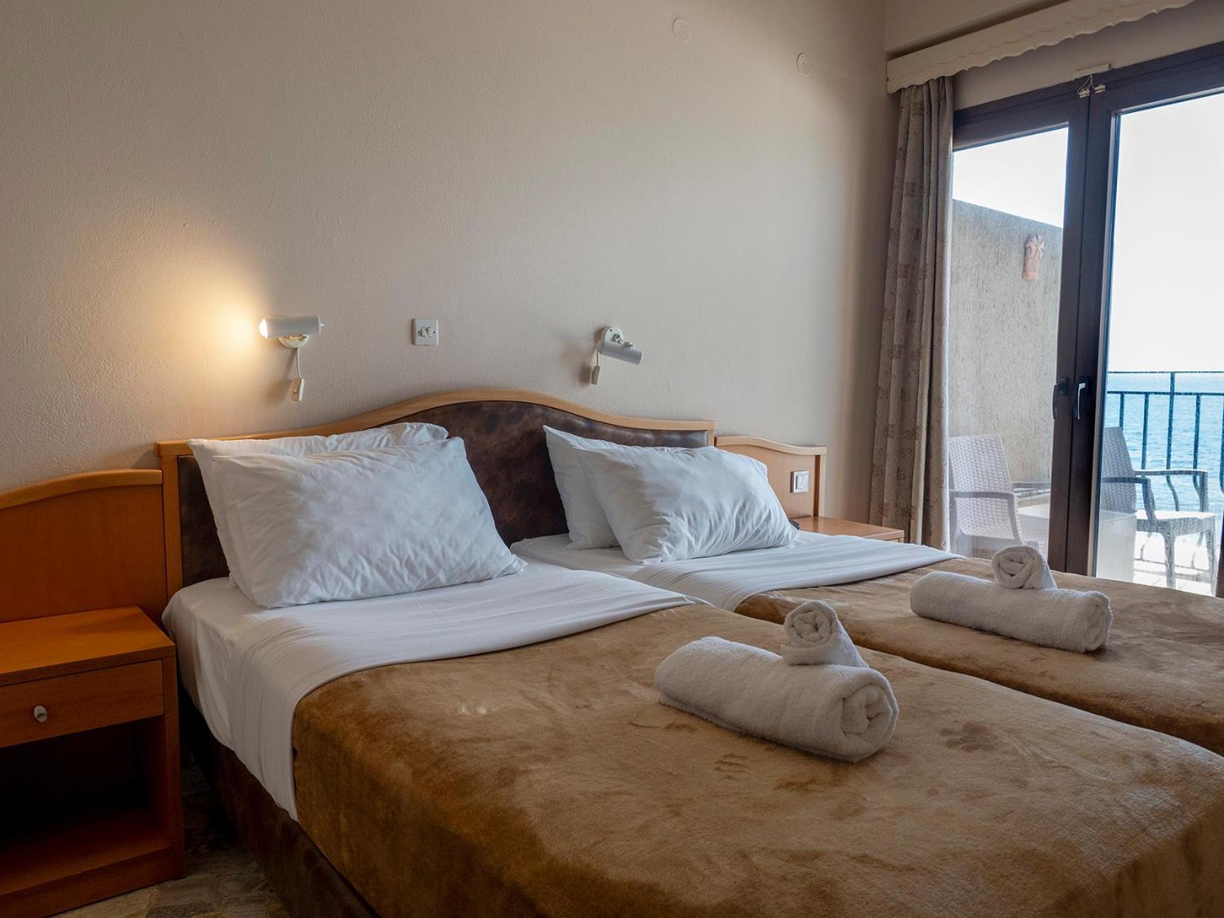 Sappho Hotel Skala Eresou Eksteriør bilde