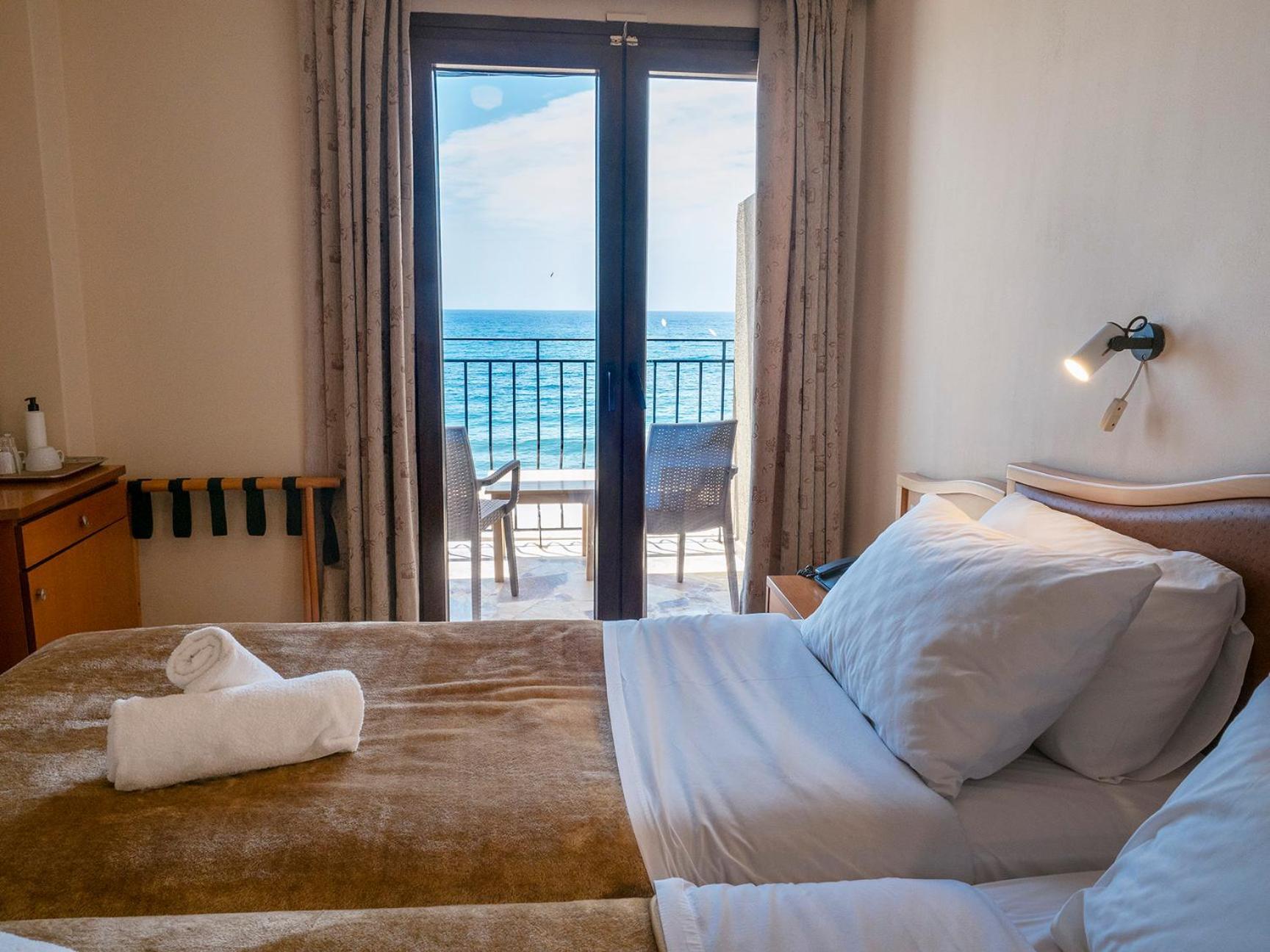 Sappho Hotel Skala Eresou Eksteriør bilde