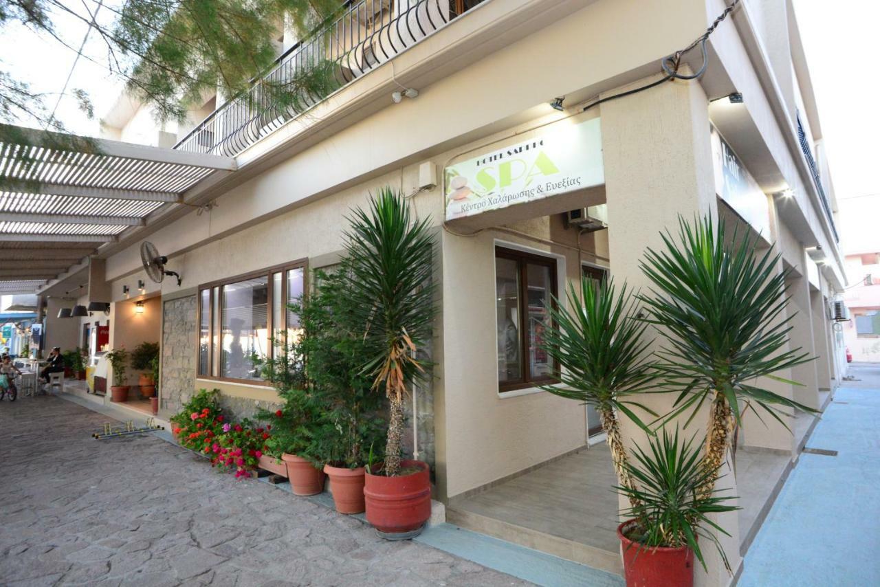 Sappho Hotel Skala Eresou Eksteriør bilde